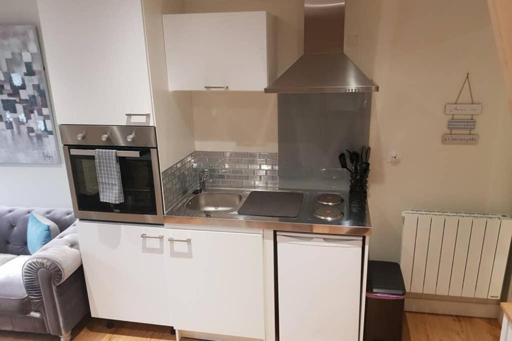 Au Mont Pour Deux Lägenhet Pontorson Exteriör bild